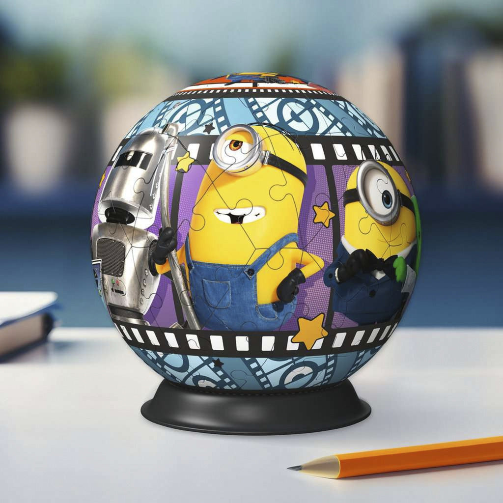 3D Puzzleball Minions 3