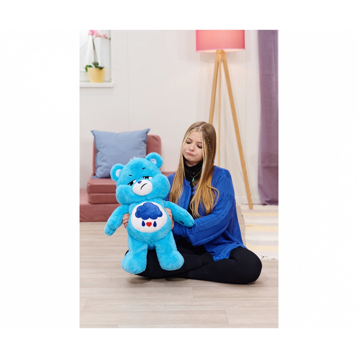 Care Bears - Brummbärchi 60 cm, Kuscheltier