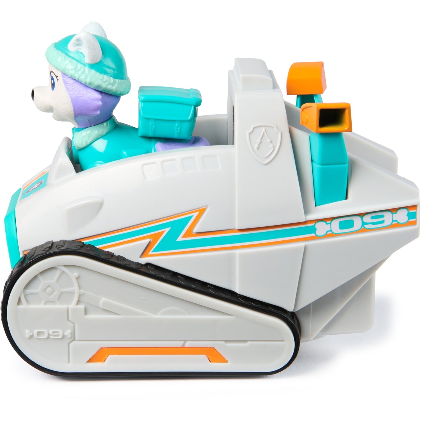Paw Patrol - Schneemobil mit Everest Spielfigur, Spielfahrzeug