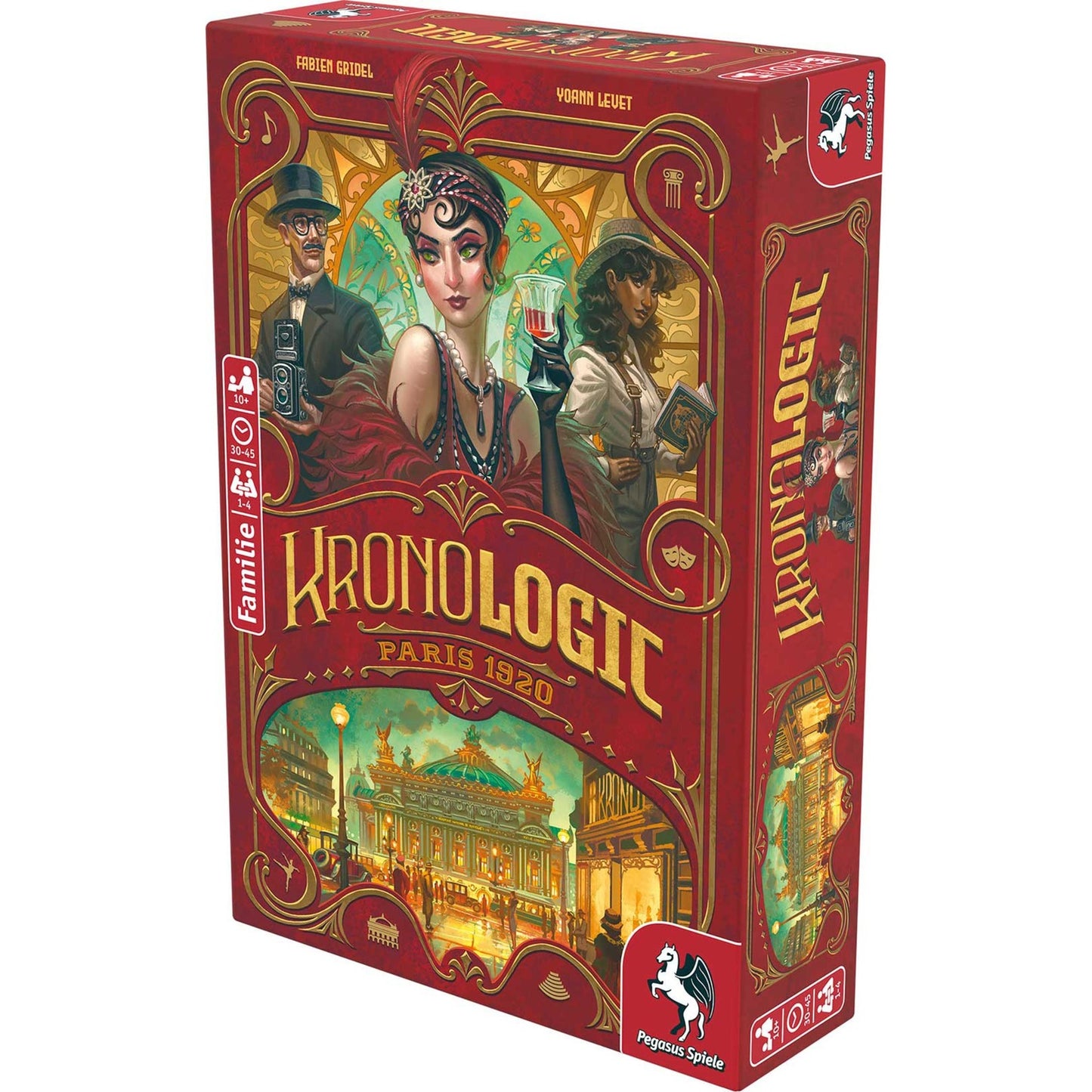 Kronologic - Paris 1920, Brettspiel