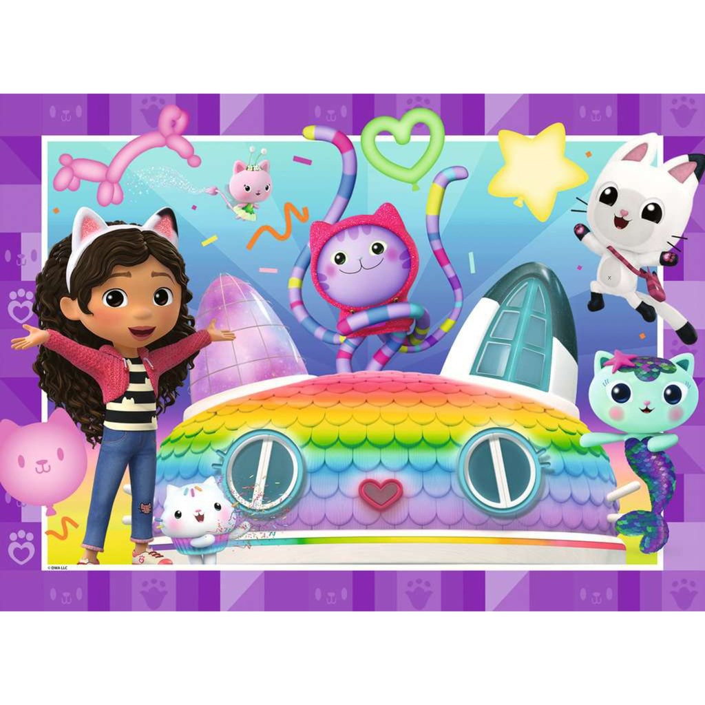 Kinderpuzzle Gabby's Dollhouse - Lasst uns feiern!