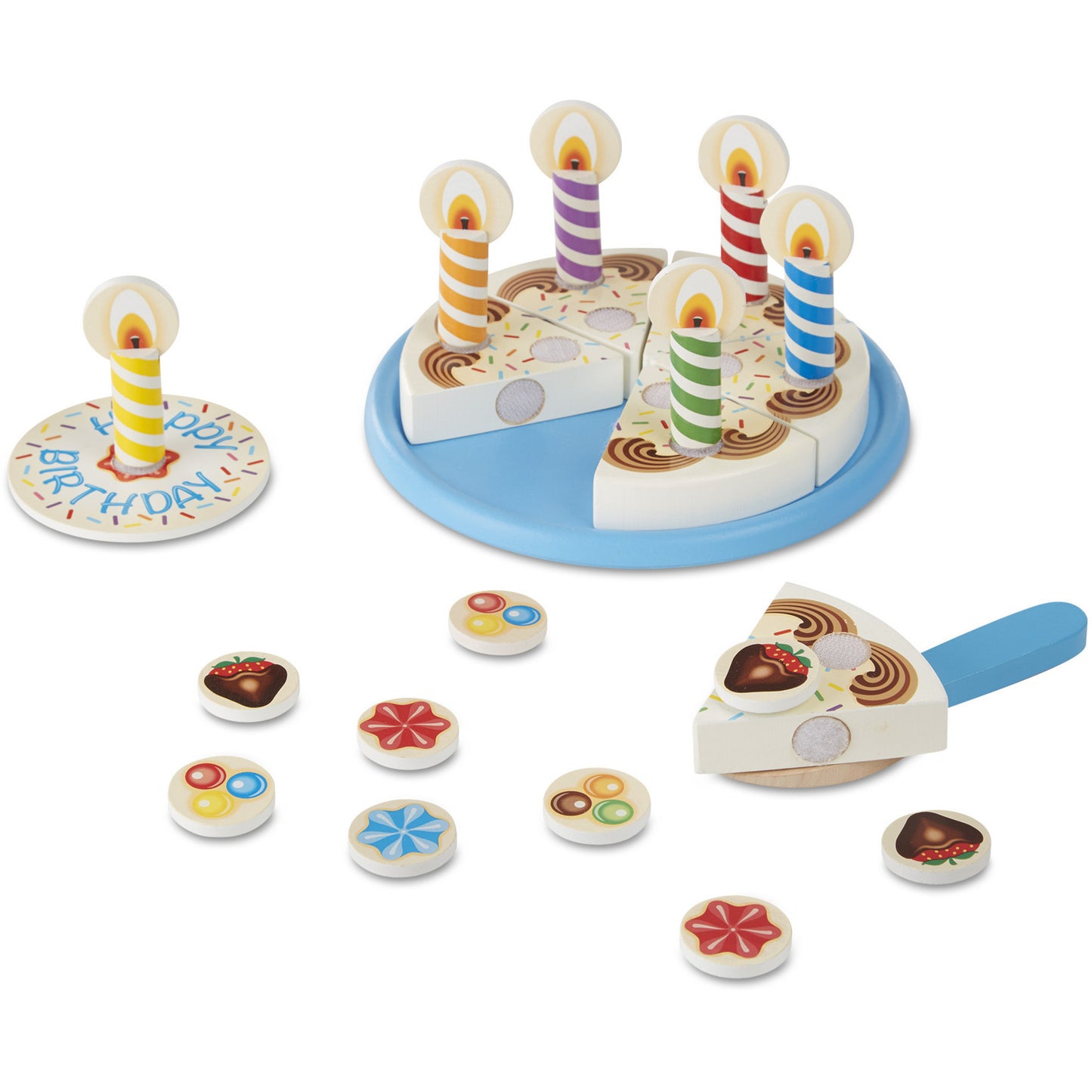 Melissa & Doug - Holz Geburtstagskuchen, Spielküche