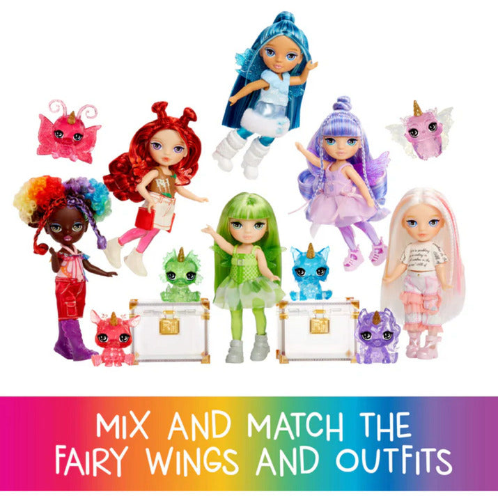 Rainbow High Littles Fantasy Fairies - Emerald, Puppe
