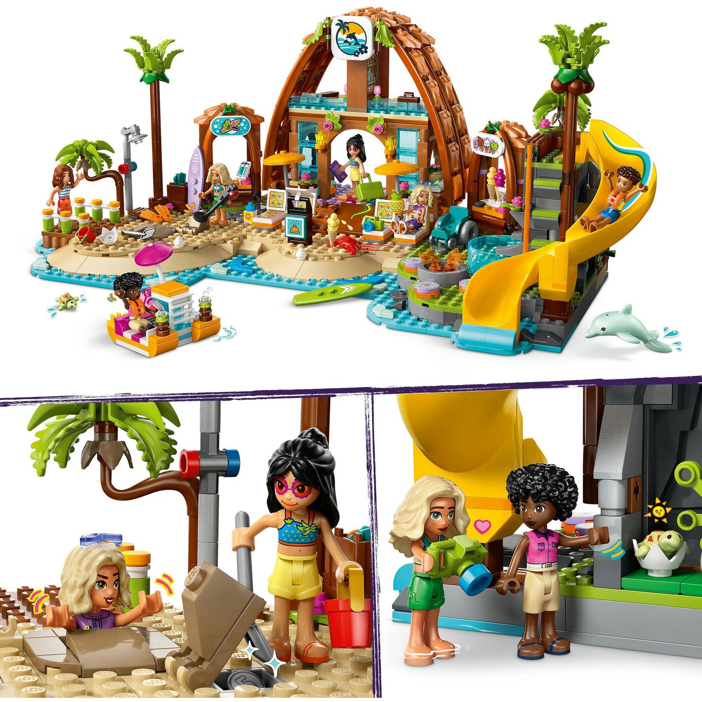 42673 Friends Familienurlaub im Strandresort, Konstruktionsspielzeug