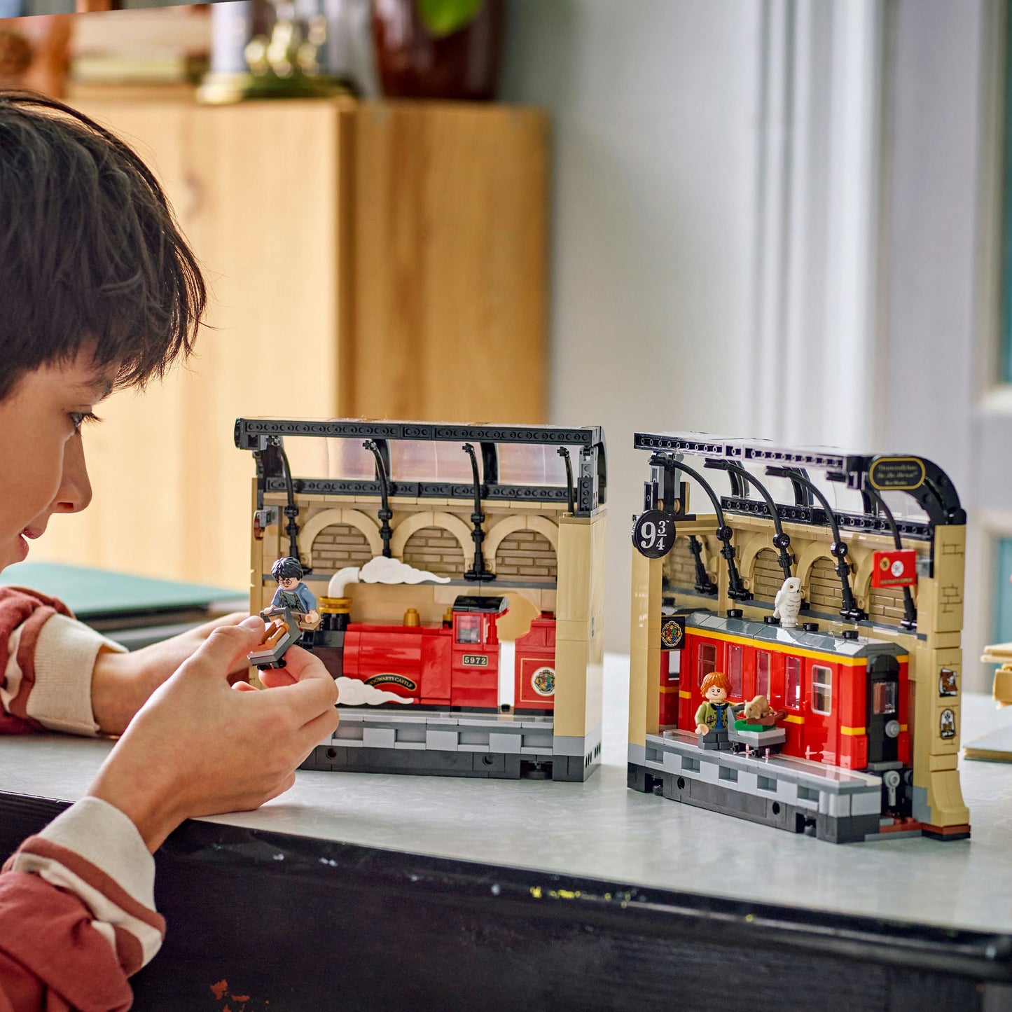 76450 Harry Potter Buchstütze: Hogwarts Express, Konstruktionsspielzeug