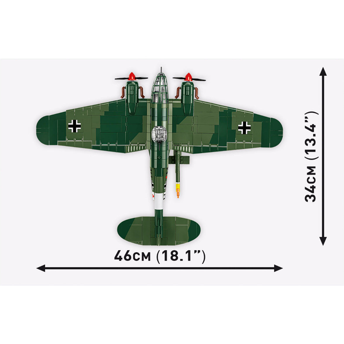 Heinkel HE 111 H-22 with V1 Flying Bomb - Executive Edition, Konstruktionsspielzeug