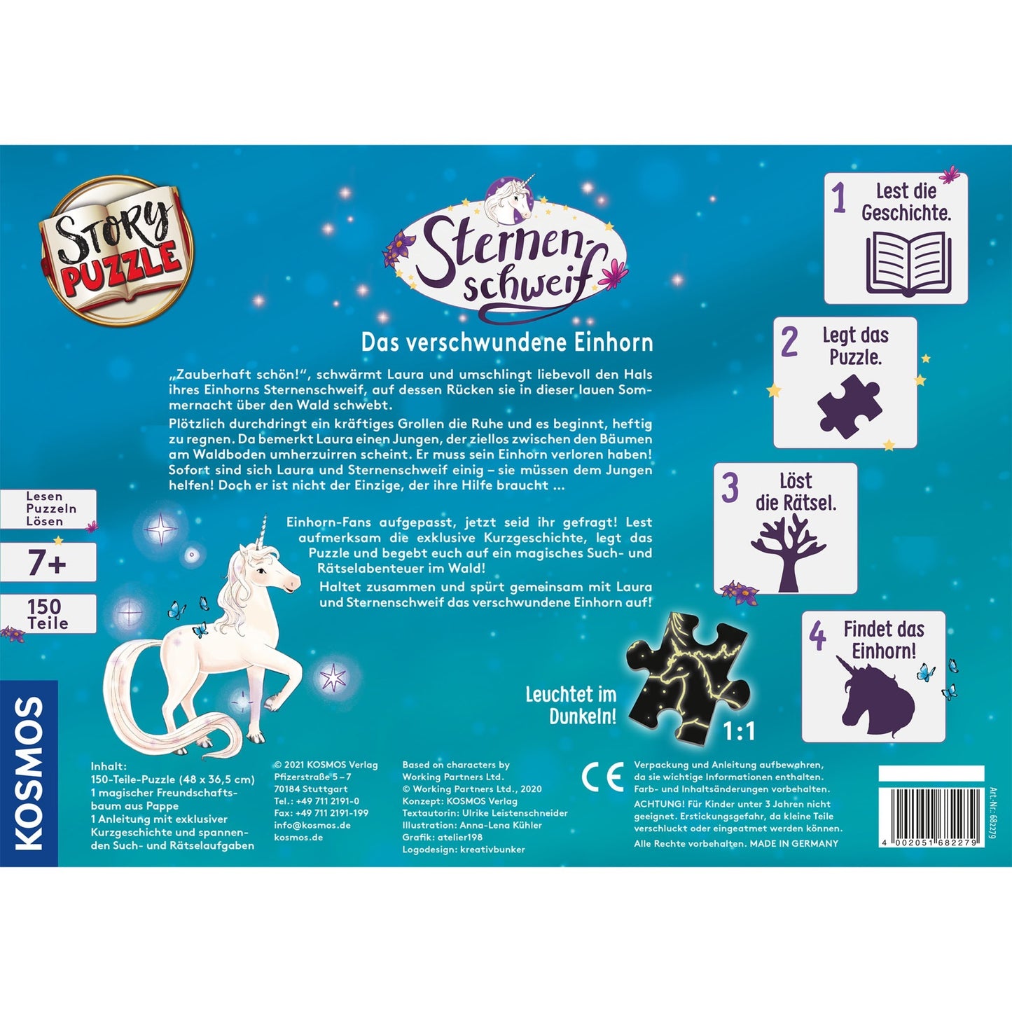 Kosmos Sternenschweif - Das verschwundene Einhorn (Story-Puzzle)