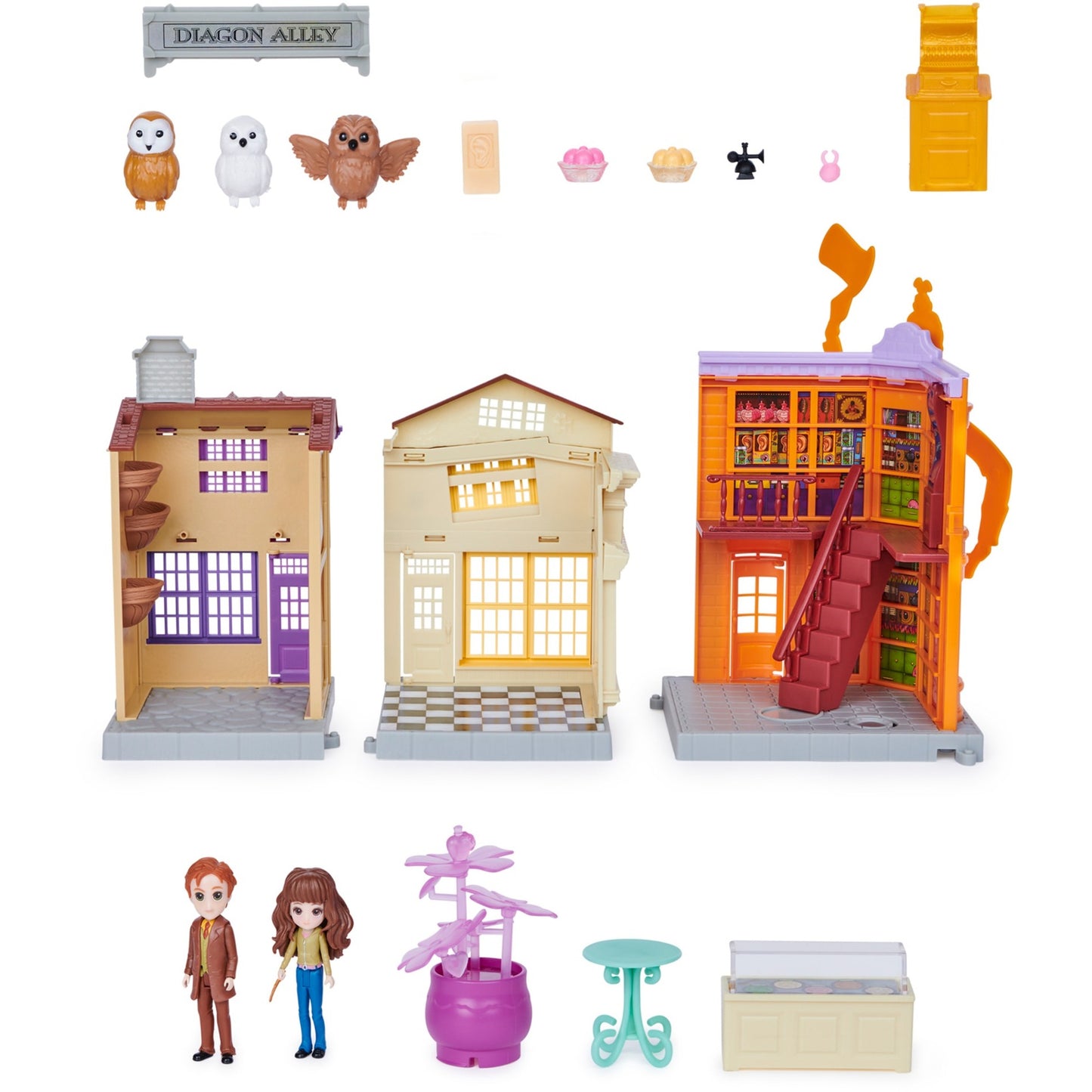 Spinmaster Wizarding World Harry Potter - Winkelgasse Spielset (Mit Licht und Sound)