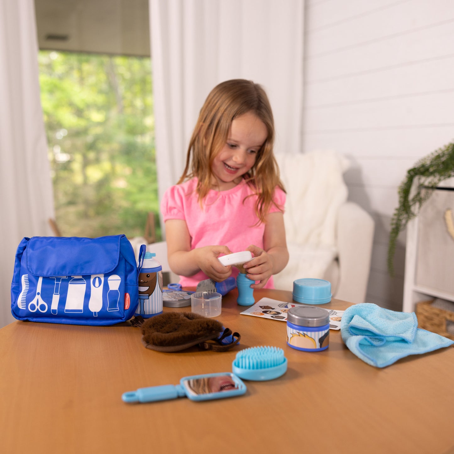 Melissa & Doug - Barber Shop Spielset, Rollenspiel