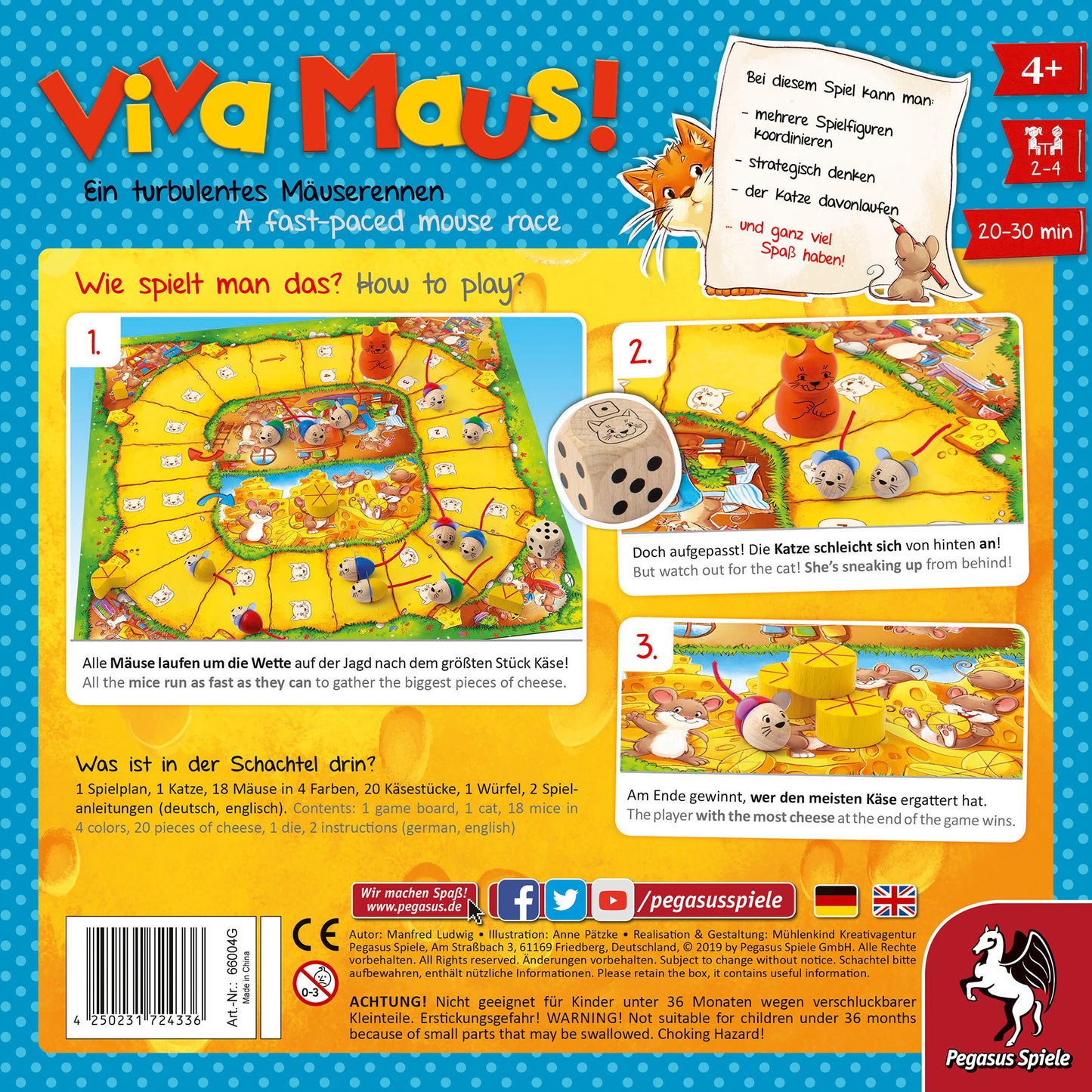 Viva Maus!, Brettspiel