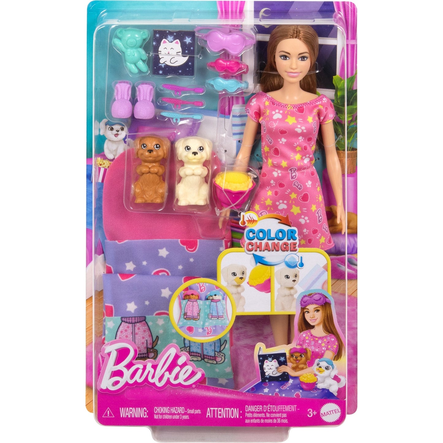 Barbie Barbie Welpen-Pyjama-Party
