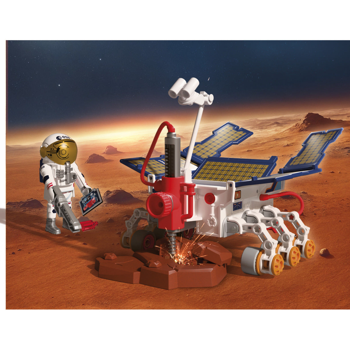 72012 ESA: Mars-Erkundungsrover, Konstruktionsspielzeug