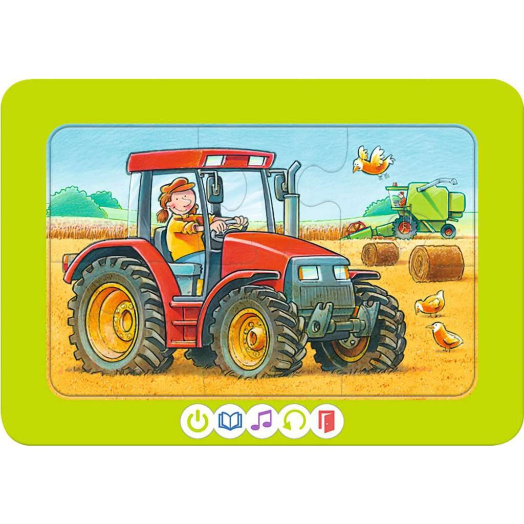 tiptoi 3 erste Puzzles: Fahrzeuge