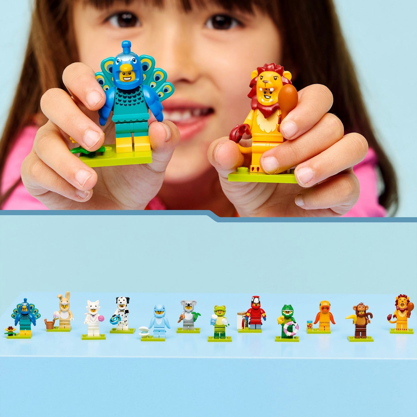 71051 Minifigures Tiere Serie 28, Konstruktionsspielzeug