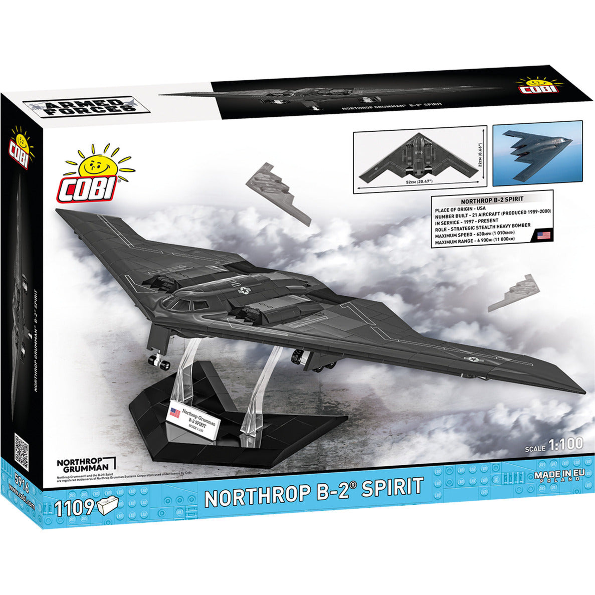 Northrop B-2 Spirit, Konstruktionsspielzeug