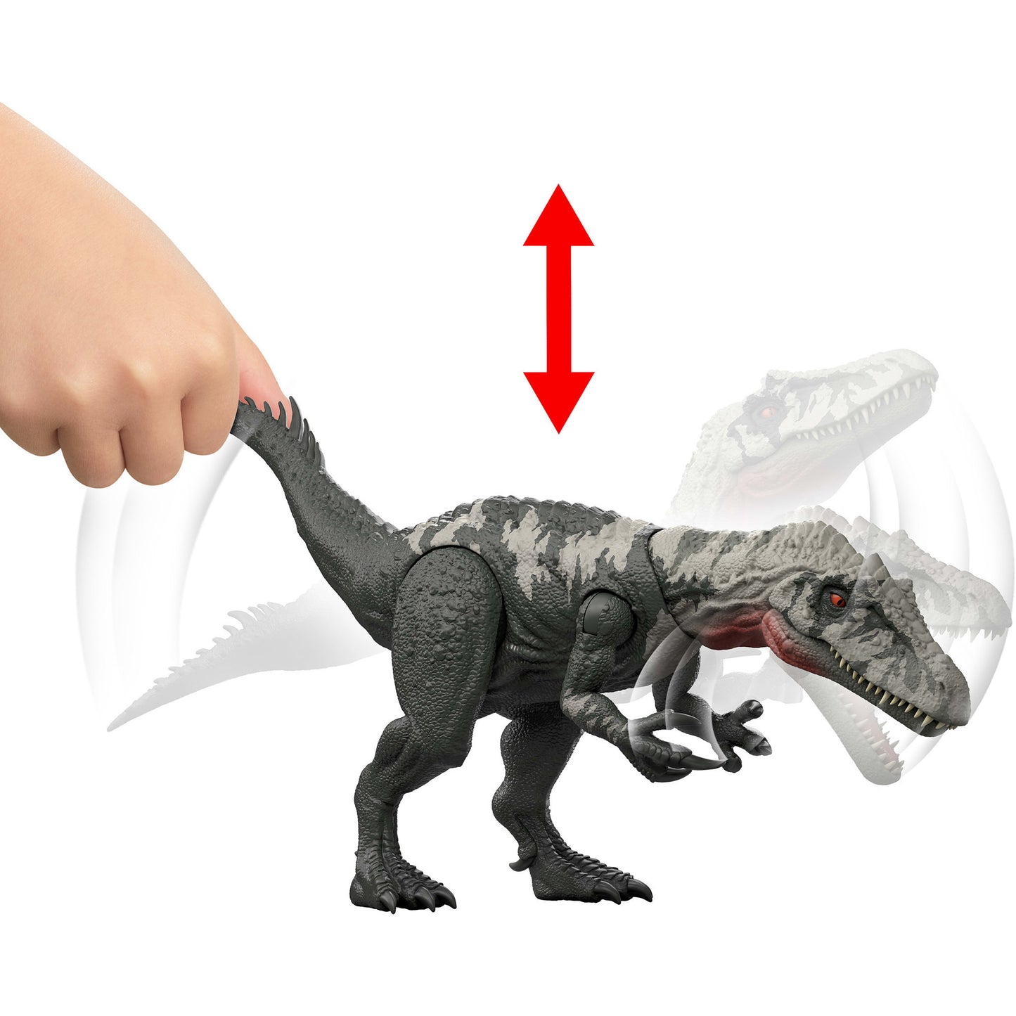Jurassic World Gigantic Trashers Chilantaisaurus, Spielfigur