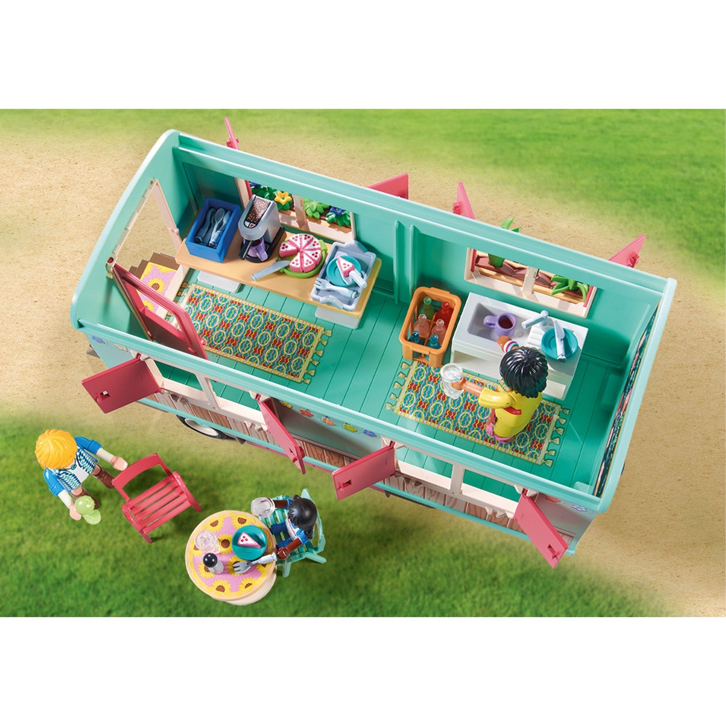 PLAYMOBIL 71441 Country Gemütliches Bauwagencafé, Konstruktionsspielzeug