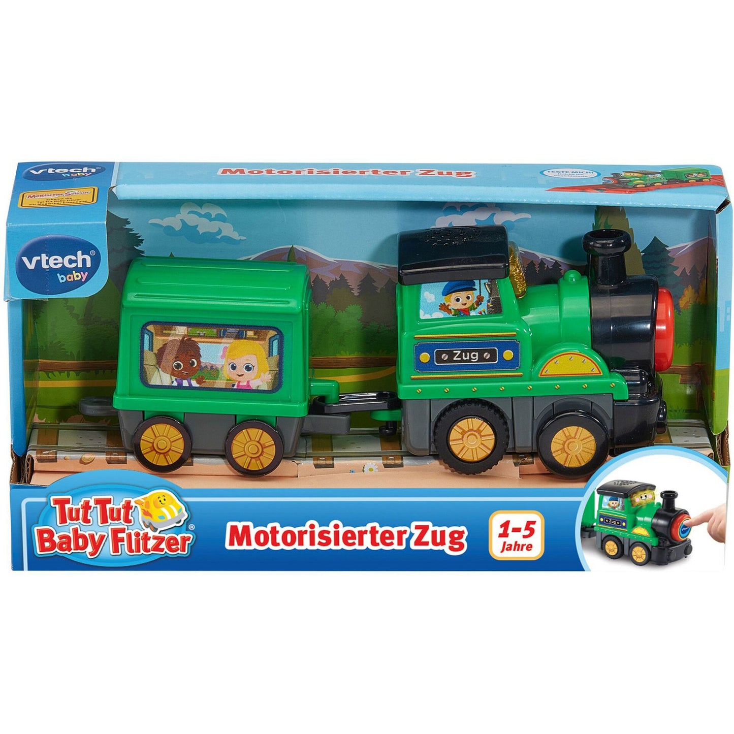 Tut Tut Baby Flitzer - Motorisierter Zug, Spielfahrzeug