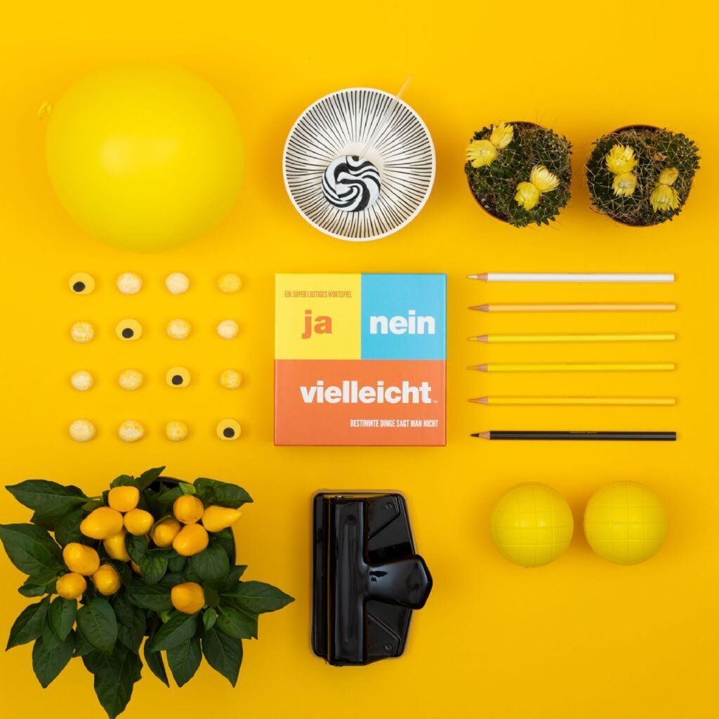 Ja nein vielleicht - Bestimmte Dinge sagt man nicht, Partyspiel