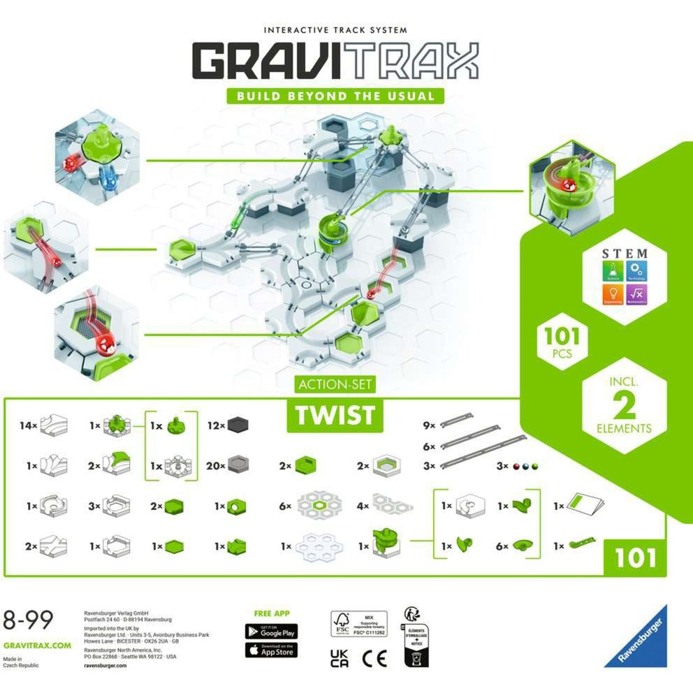 Ravensburger GraviTrax Action-Set Twist, Bahn