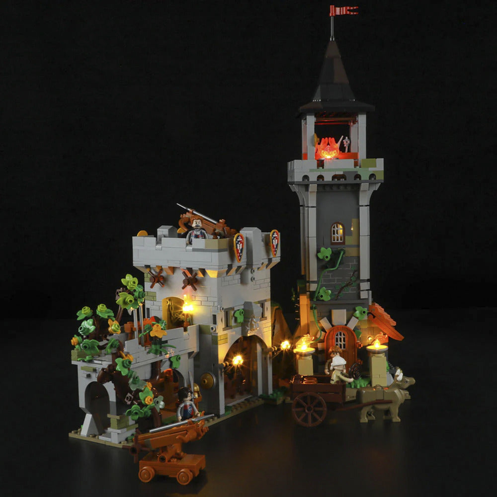 Mittelalterlicher Wachturm, Konstruktionsspielzeug