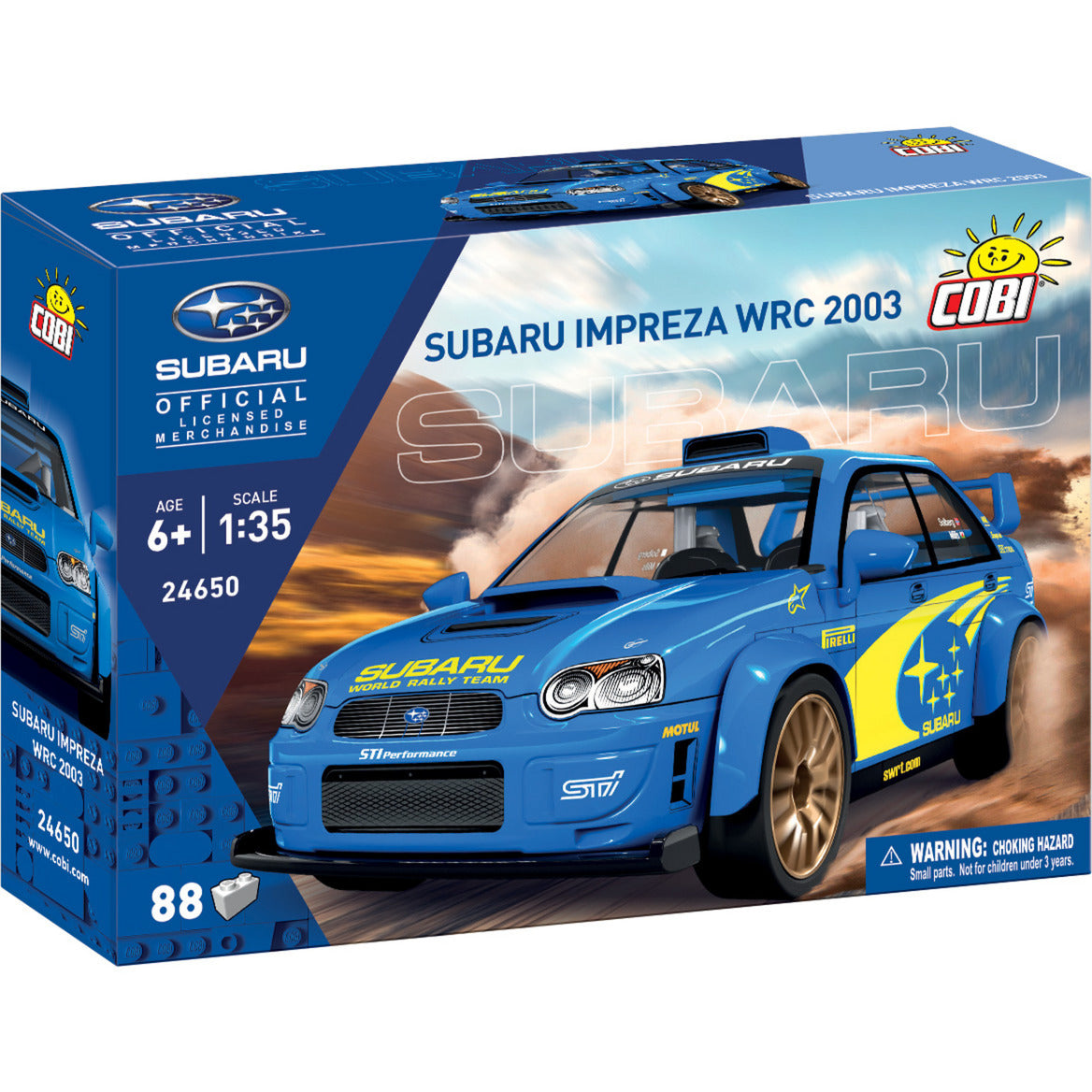 Subaru Impreza WRC 2003, Konstruktionsspielzeug