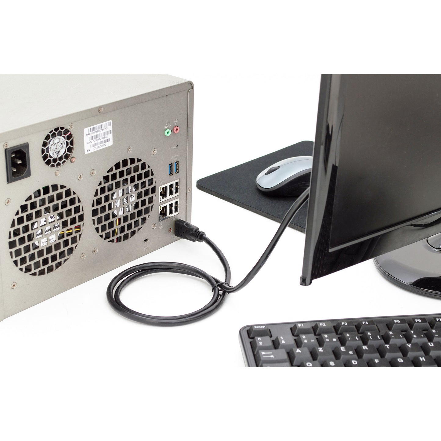HDMI Premium High Speed Anschlusskabel, mit Ethernet, UHD 4K