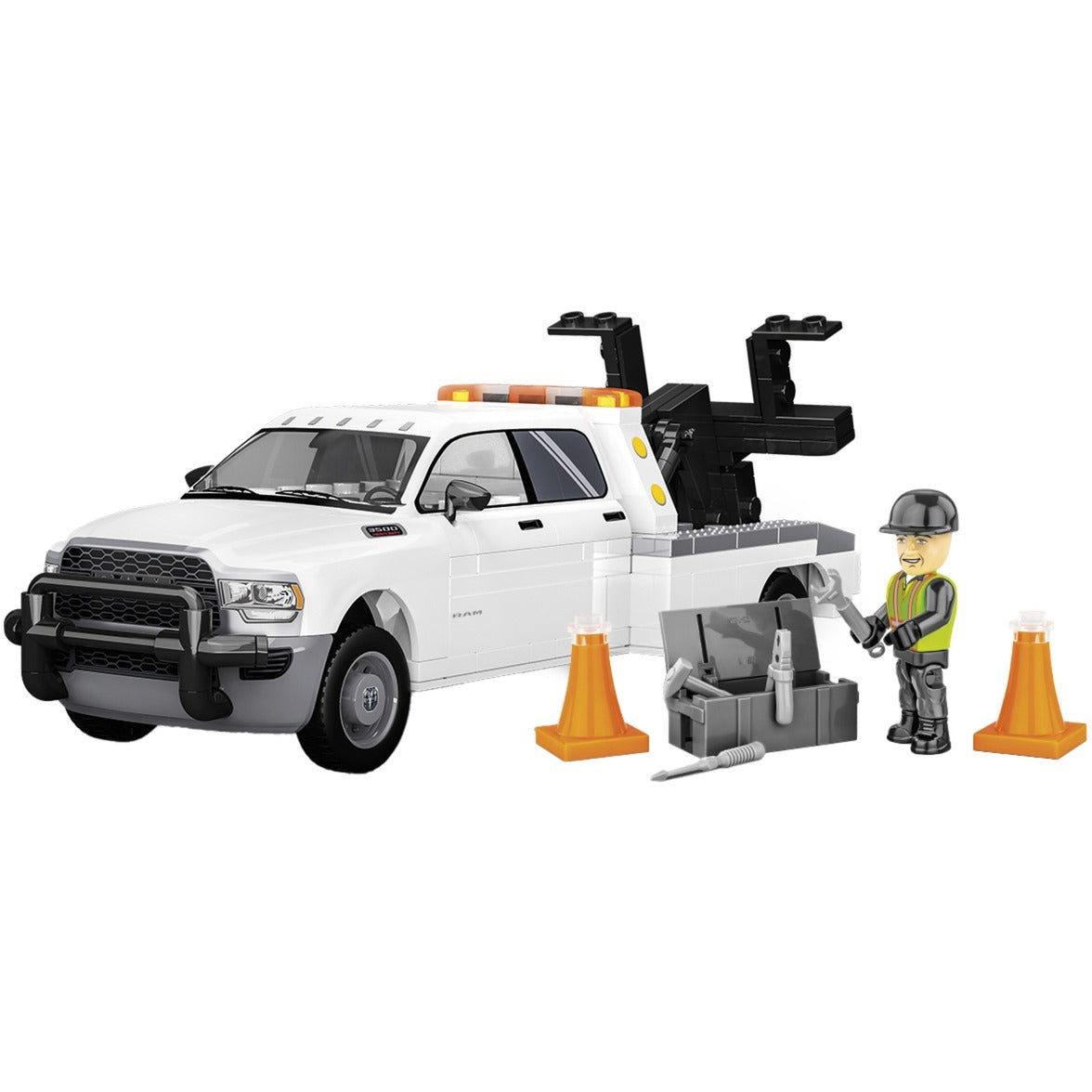RAM 3500 - Wrecker Tow Truck, Konstruktionsspielzeug