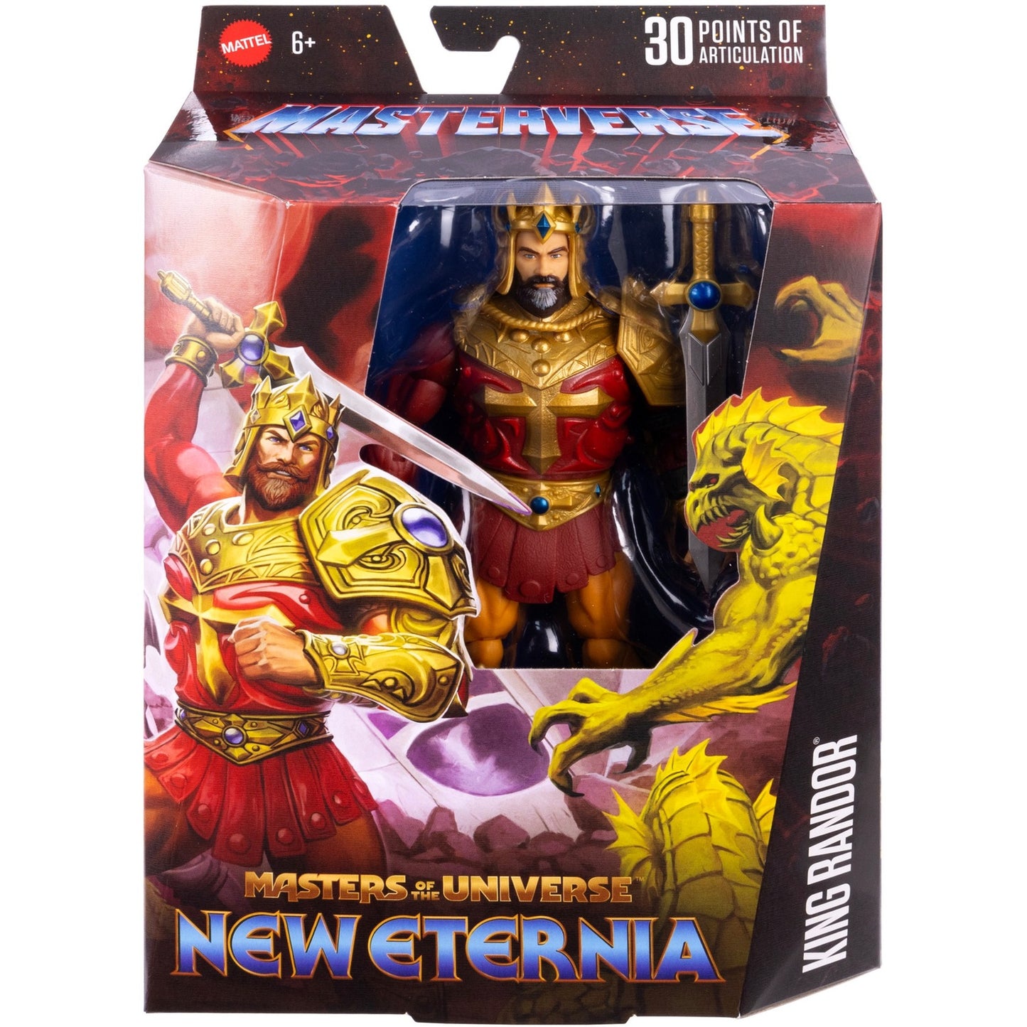 Masters of the Universe Masterverse New Eternia King Randor, Spielfigur