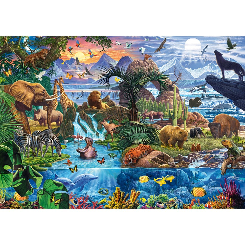 Panorama der Tierwelt, Puzzle