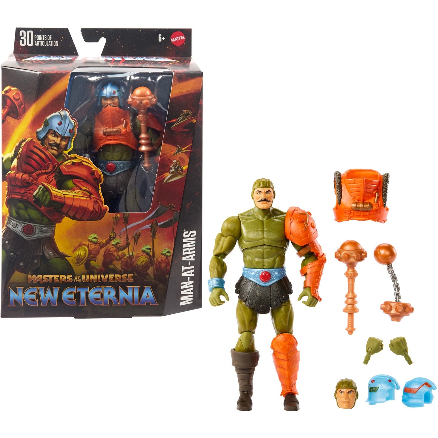 Mattel Masters of the Universe Masterverse Man-At-Arms (17,8 cm)