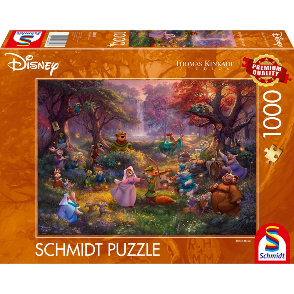 Thomas Kinkade Studios: Disney - Robin Hood, Puzzle