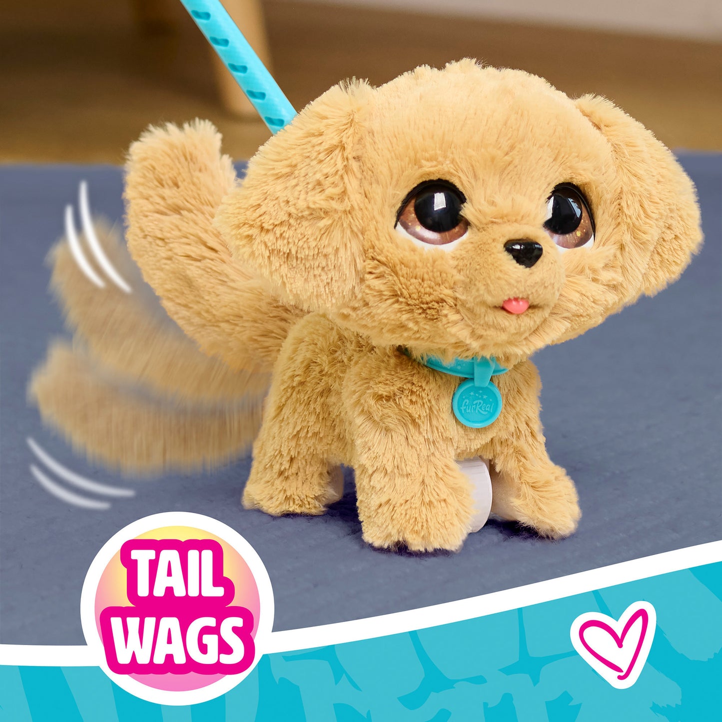 furReal Wag-a-Lots Golden Retriever, Kuscheltier