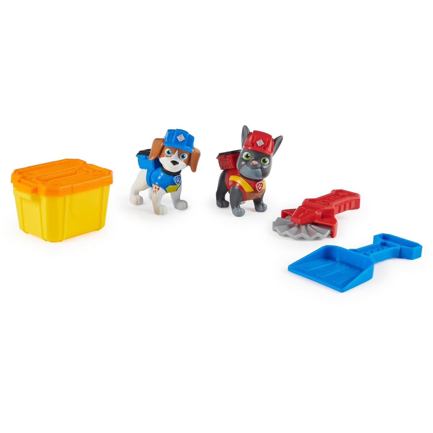 Spinmaster Rubble & Crew - Actionfiguren-Set mit Charger & Wheeler