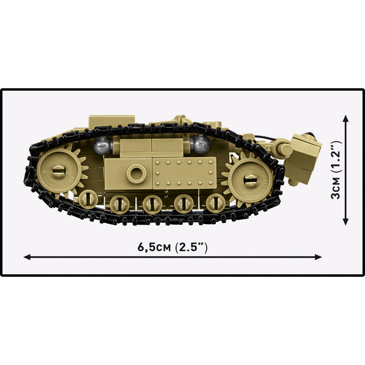 Goliath Tracked Mine Warsaw Uprising, Konstruktionsspielzeug