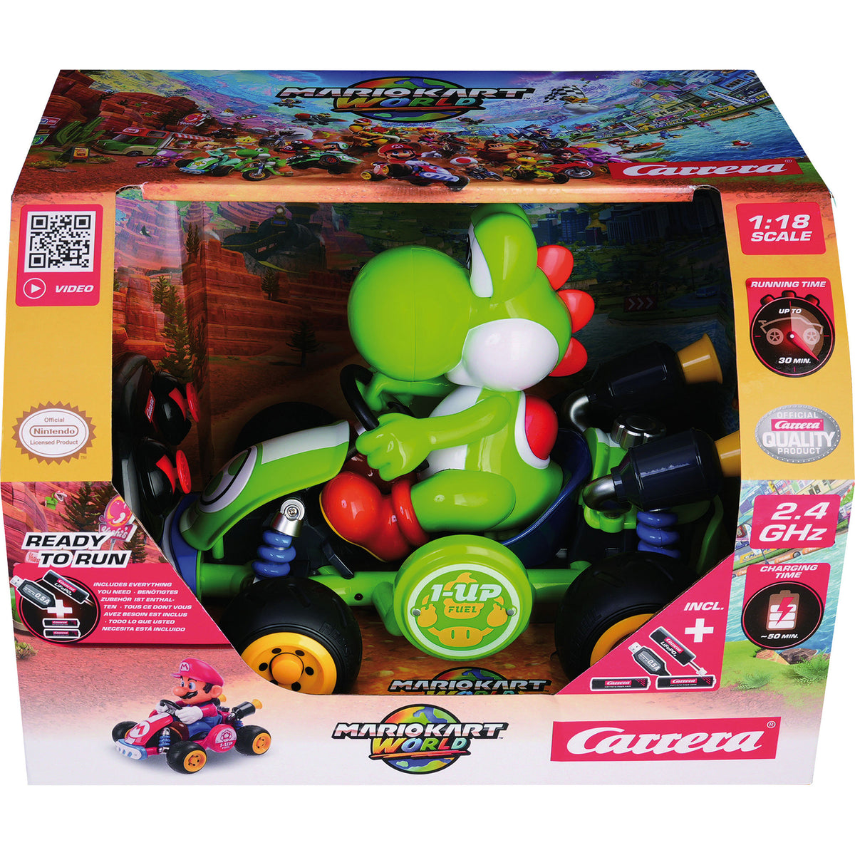 RC 2,4GHz Mario Kart World, Yoshi