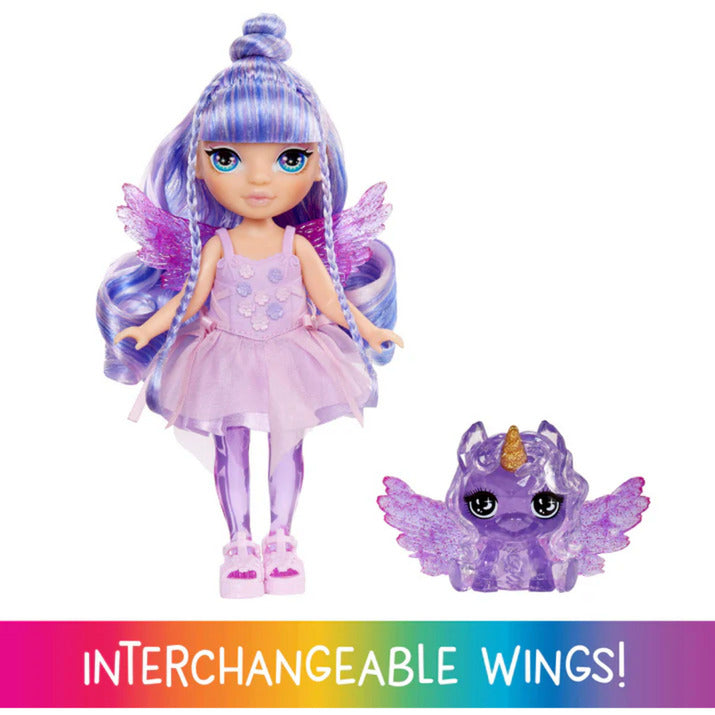 Rainbow High Littles Fantasy Fairies - Amethyst, Puppe