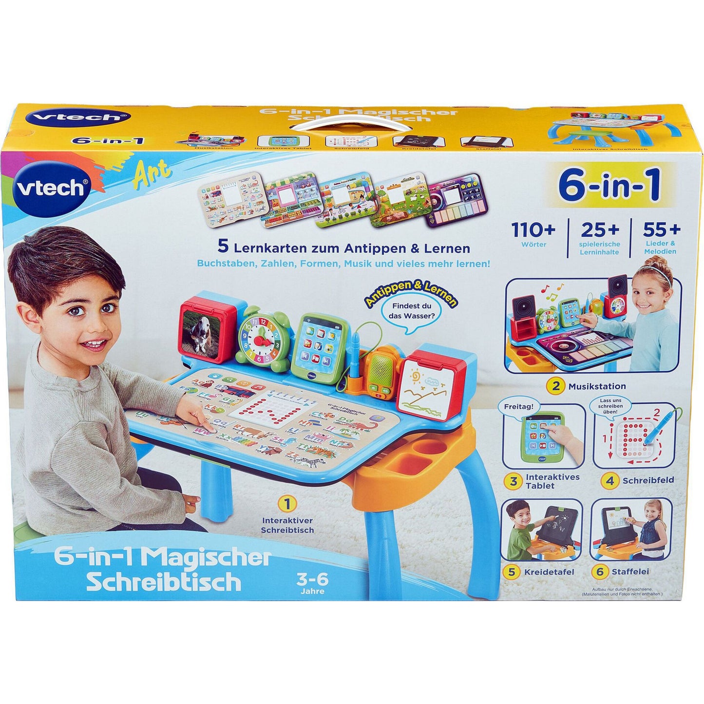 6-in-1 Magischer Schreibtisch, Spieltisch