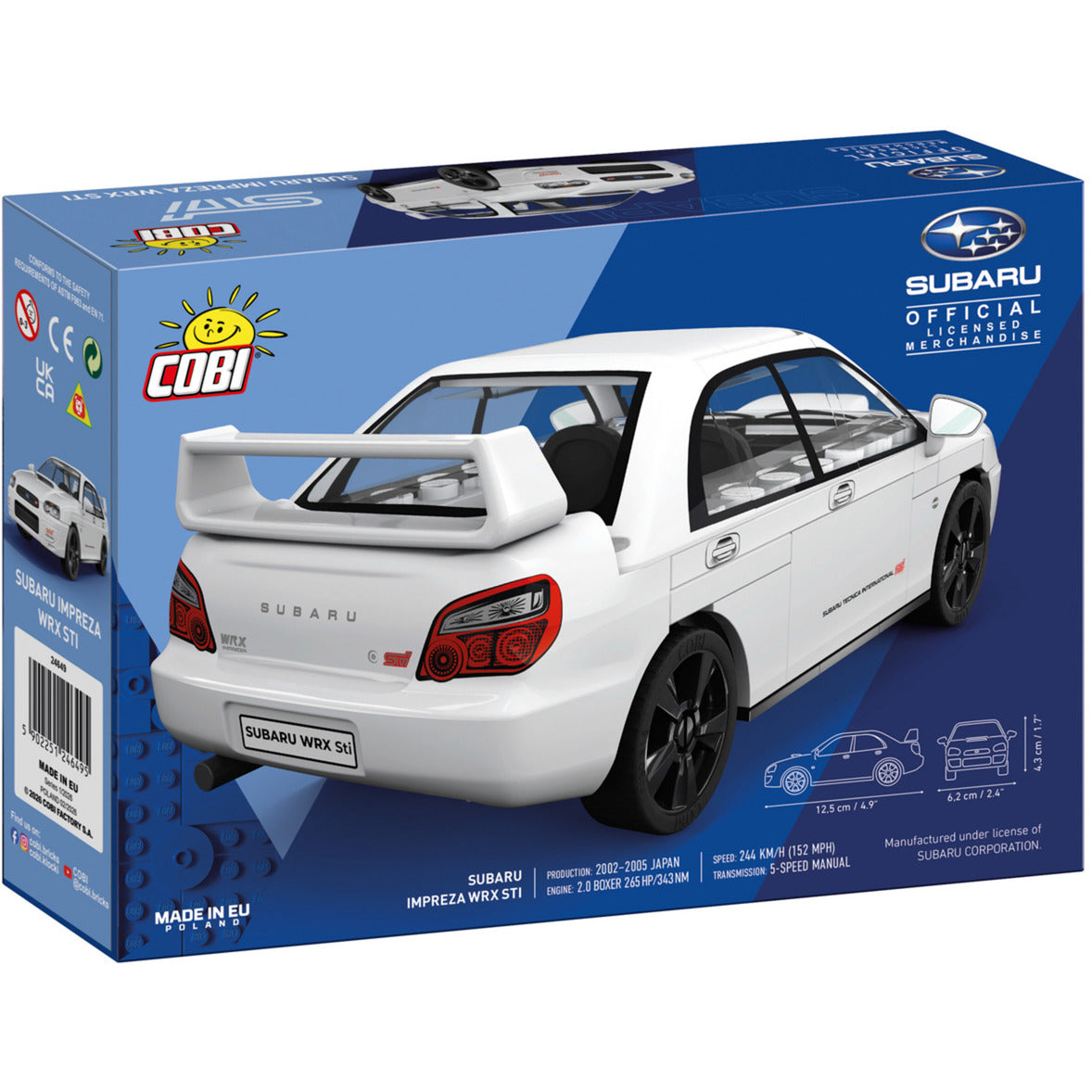 Subaru Impreza WRX STI, Konstruktionsspielzeug