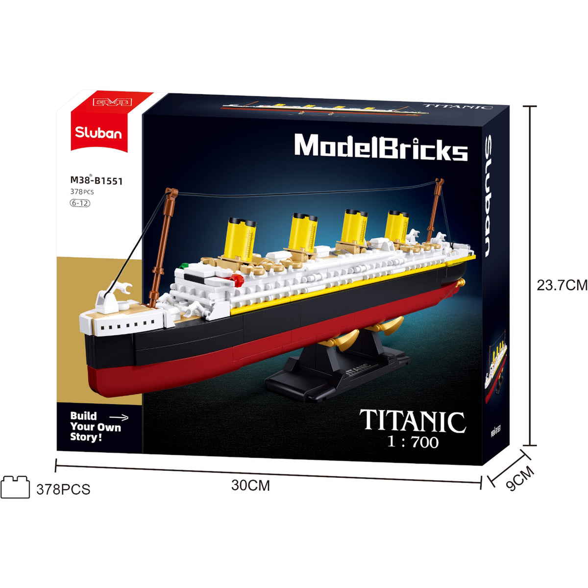 ModelBricks Titanic, Konstruktionsspielzeug