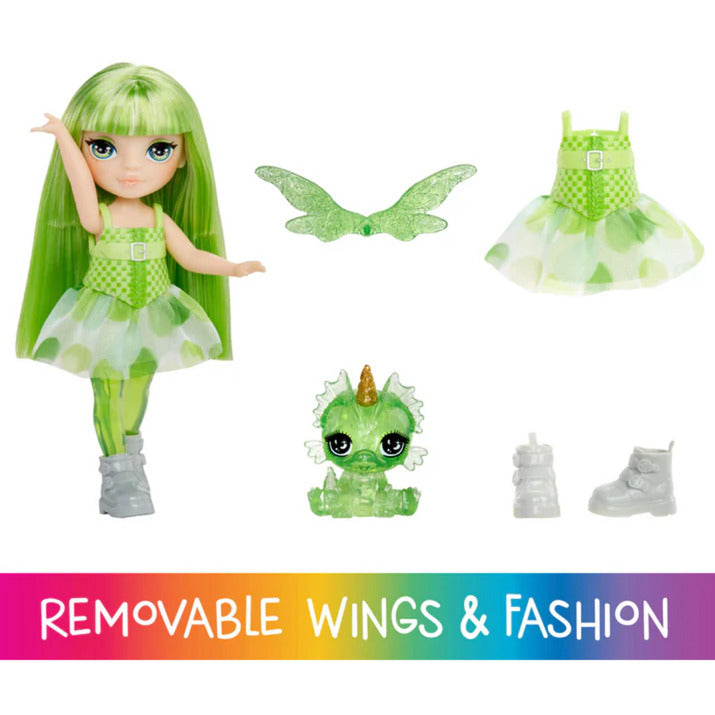 Rainbow High Littles Fantasy Fairies - Emerald, Puppe