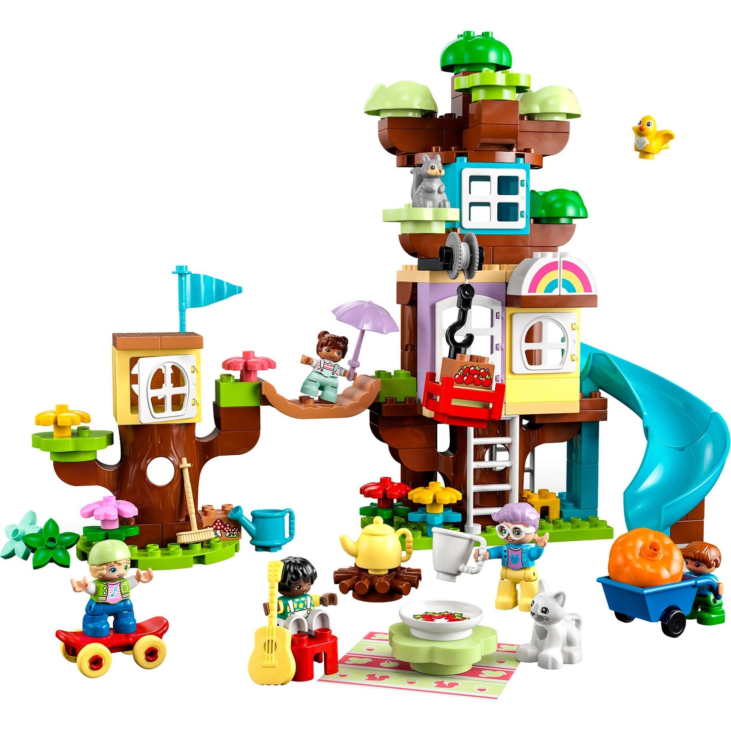 LEGO 10993 DUPLO 3-in-1-Baumhaus, Konstruktionsspielzeug