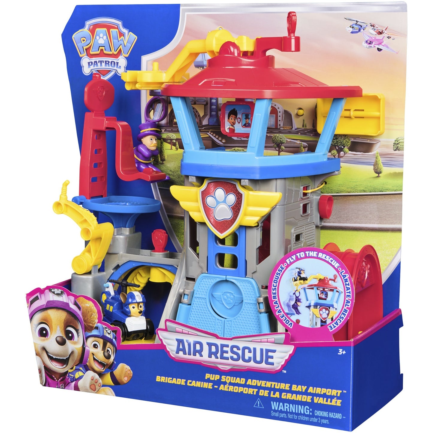Paw Patrol Air Rescue - Pup Squad Flughafen, Spielgebäude