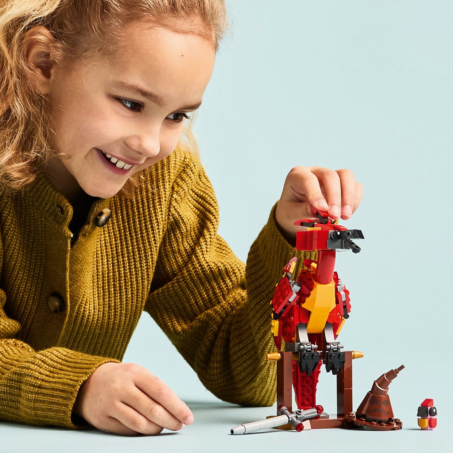 76448 Harry Potter Fawkes: Dumbledores Phönix, Konstruktionsspielzeug