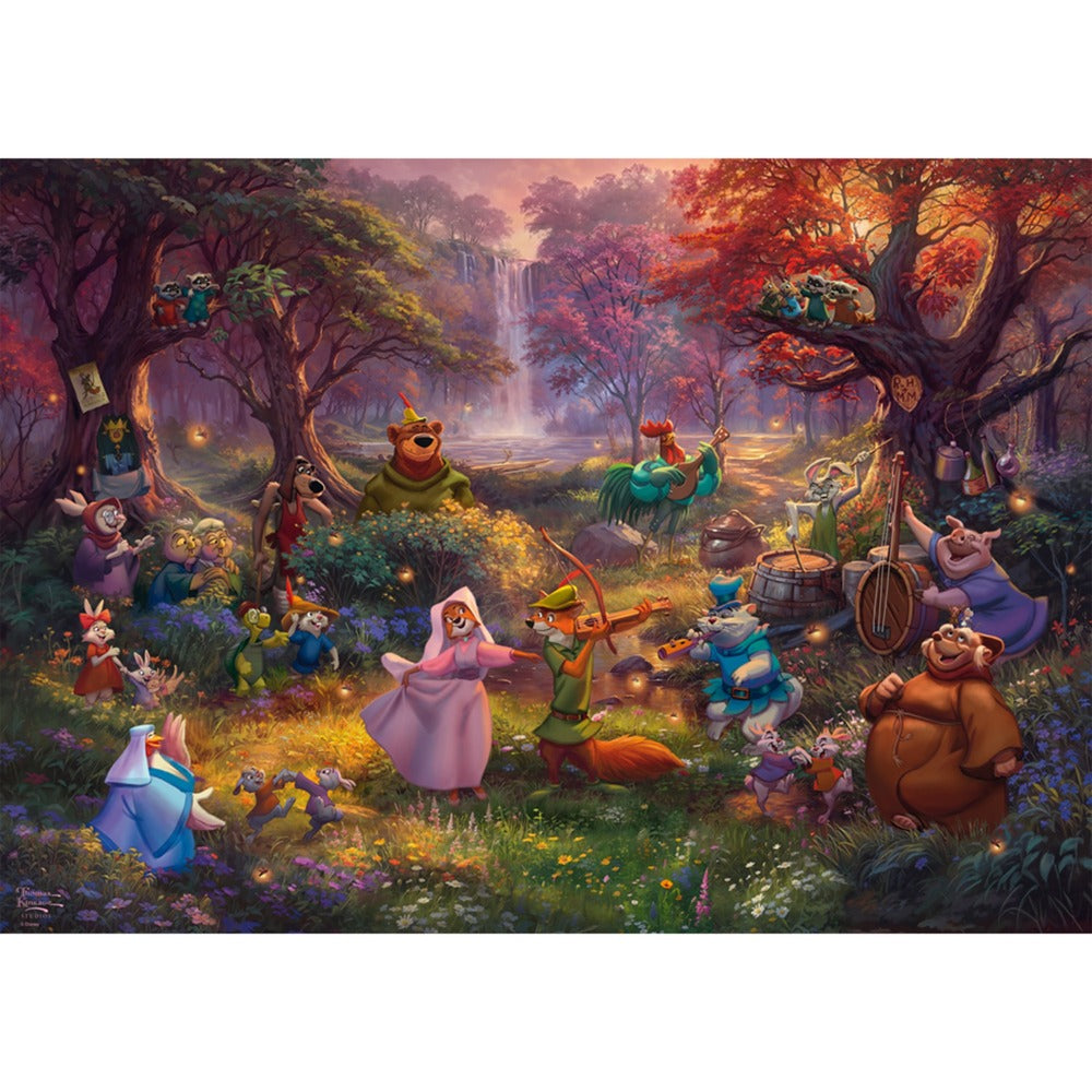 Thomas Kinkade Studios: Disney - Robin Hood, Puzzle