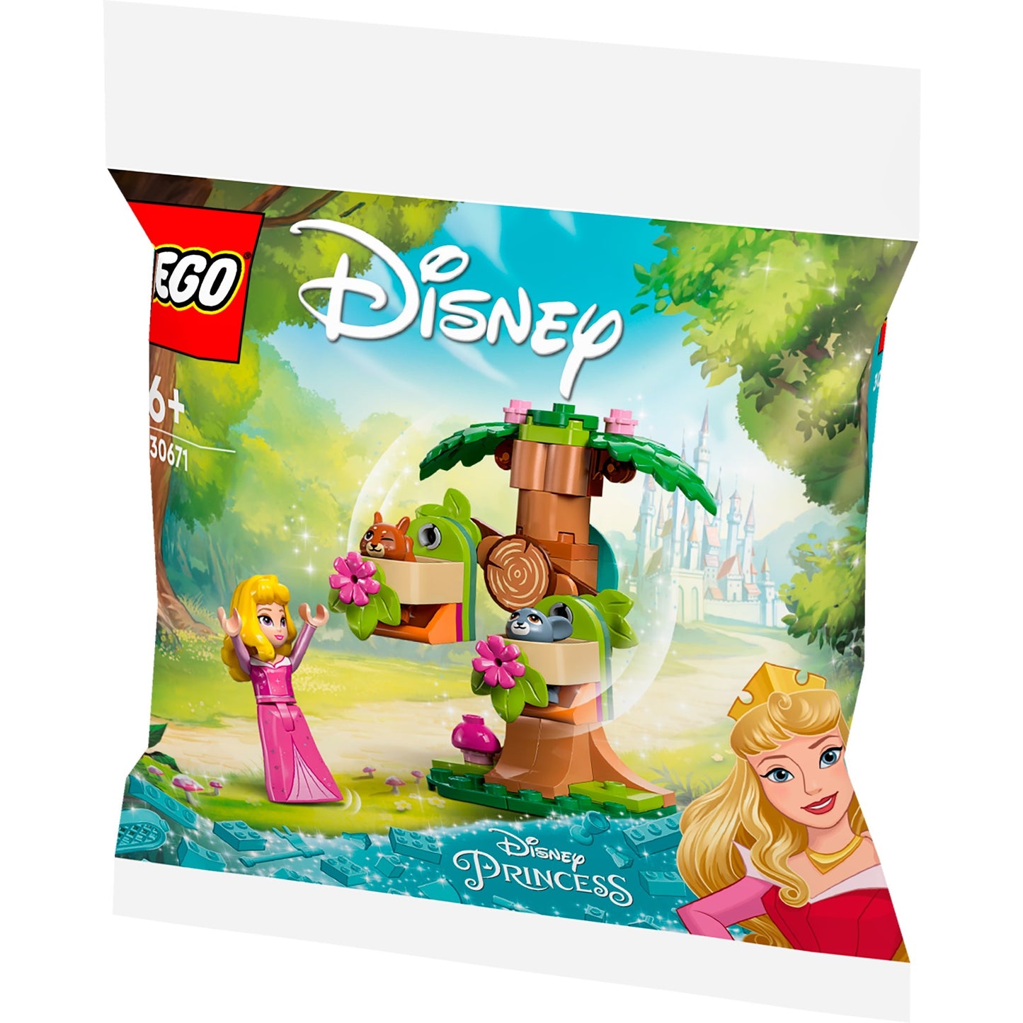 LEGO 30671 Disney Princess Auroras Waldspielplatz, Konstruktionsspielzeug