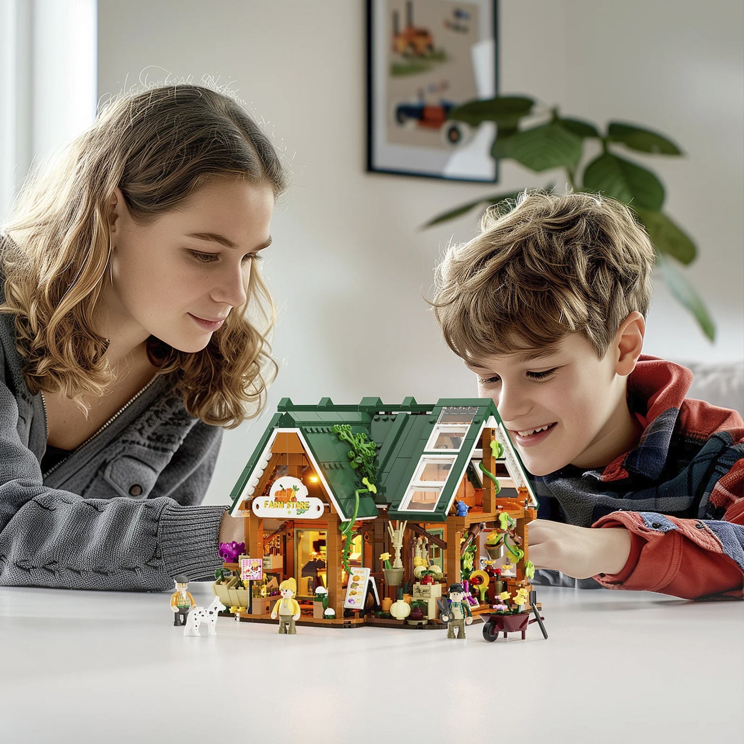 Hofladen, Konstruktionsspielzeug