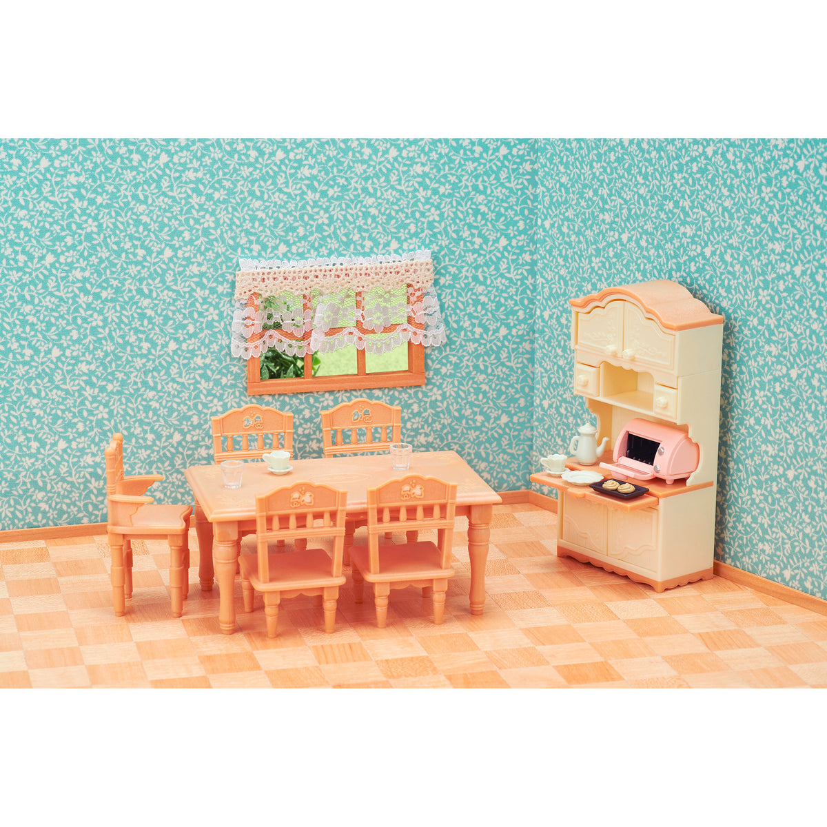 Sylvanian Families - Landhaus Esszimmer, Konstruktionsspielzeug