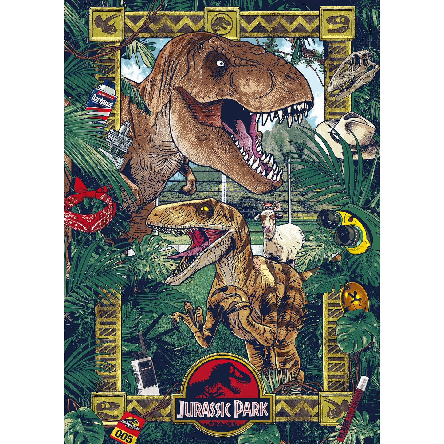 Jurassic Park - Die Ära der Dinosaurier, Puzzle