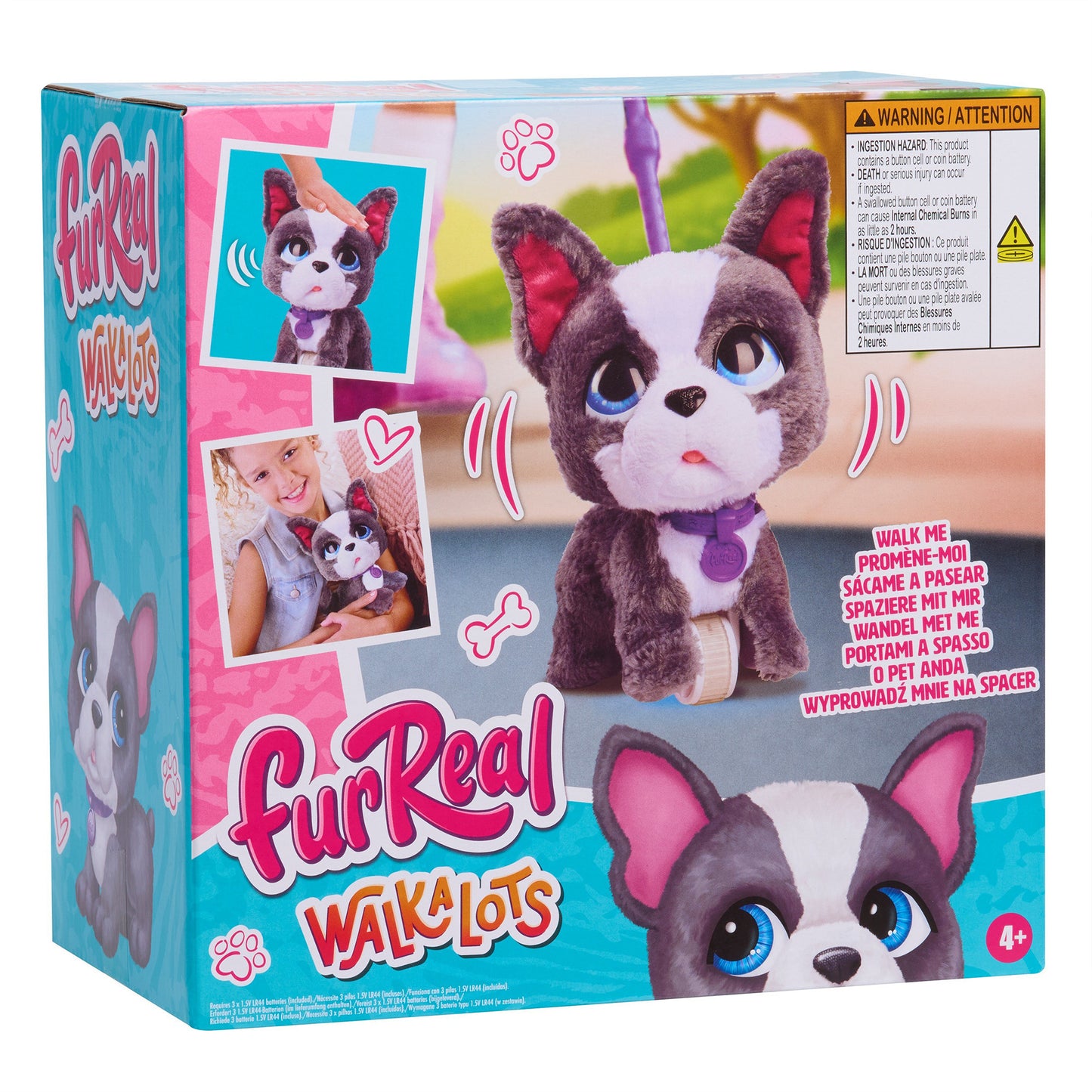 furReal Walk-a-Lots French Bulldog, Spielfigur